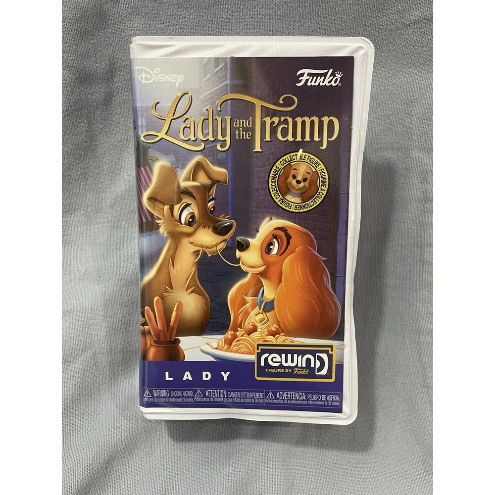 NEW Funko Rewind Vinyl Figure Disney Lady & the Tramp - Lady w/ Blue Collar